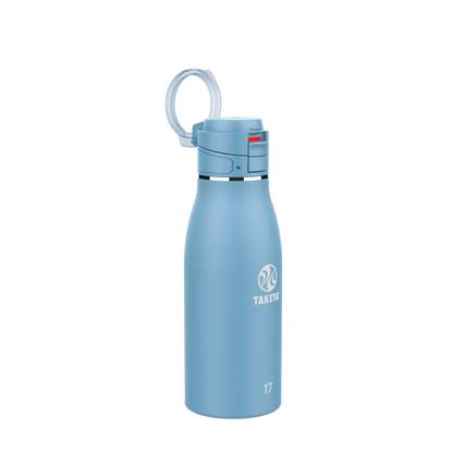 Takeya Traveler Mug With FlipLock Lid 17 oz Bluestone 