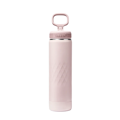 Takeya Sport Water Bottle with Straw Lid 22 oz Peony 