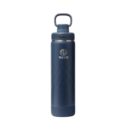 Takeya Sport Water Bottle with Spout Lid 22 oz Indigo 