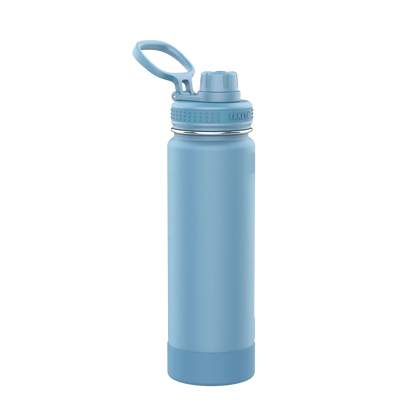 Takeya Actives Water Bottle Spout Lid 24 oz Bluestone 