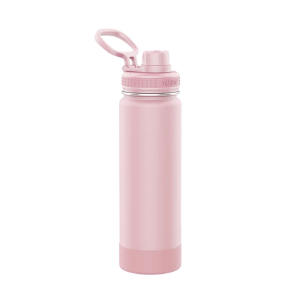 Takeya Actives Water Bottle Spout Lid 24 oz Blush 