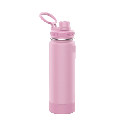 Takeya Actives Water Bottle Spout Lid 24 oz Pink Lavender 