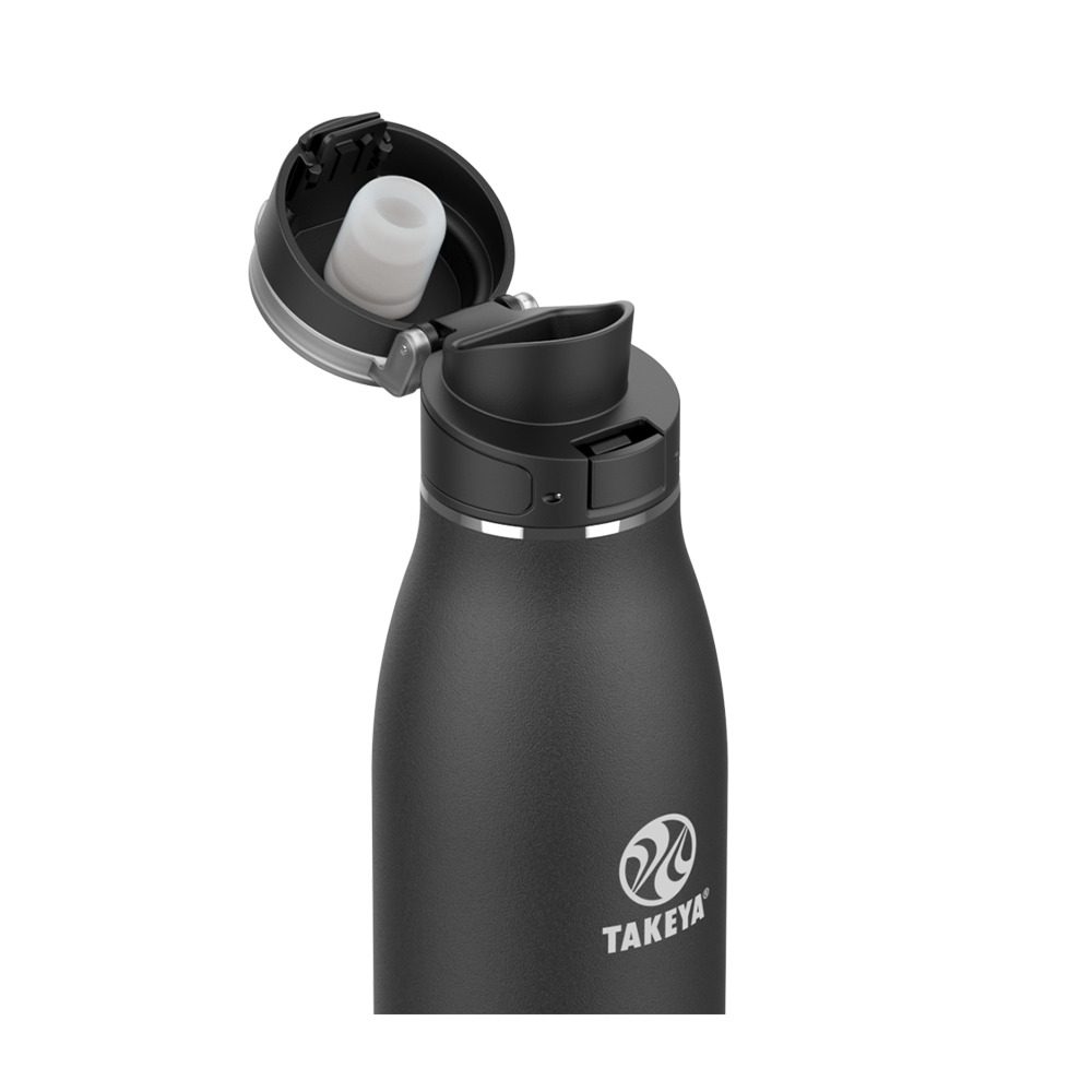 Takeya Traveler Mug With FlipLock Lid 25 oz Onyx 