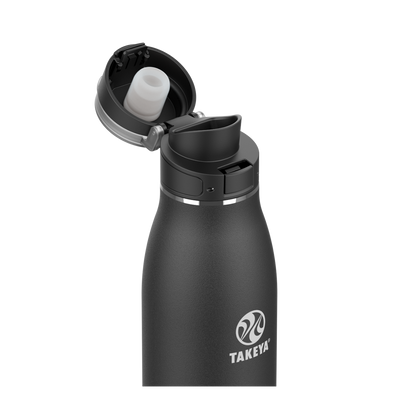Takeya Traveler Mug With FlipLock Lid 25 oz Onyx 