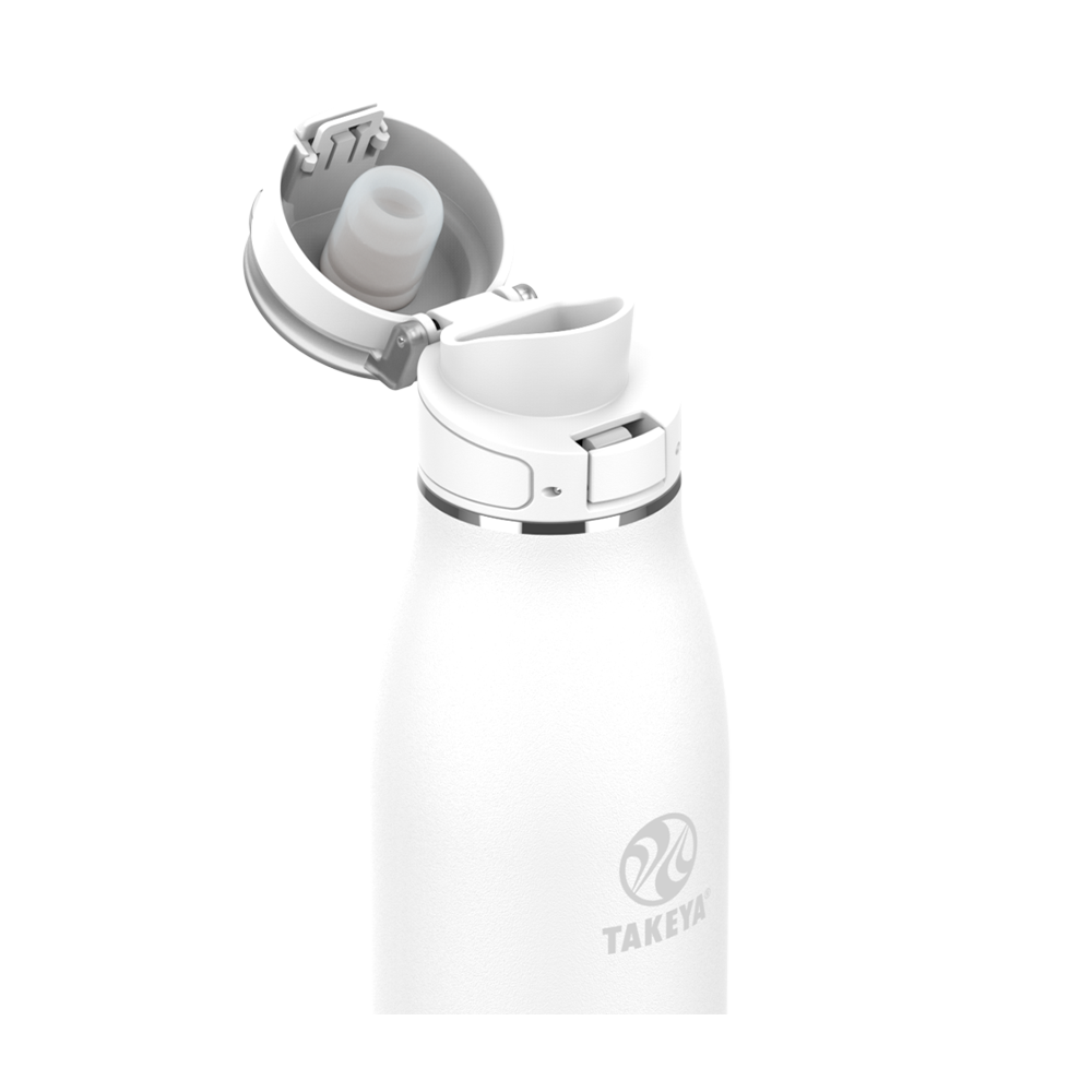 Takeya Traveler Mug With FlipLock Lid 25 oz Arctic 