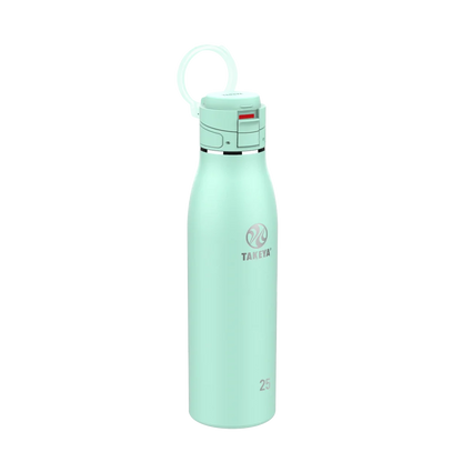 Takeya Traveler Mug With FlipLock Lid 25 oz Aqua 