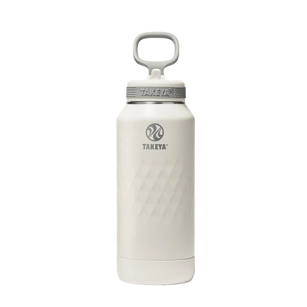 Takeya Sport Water Bottle with Straw Lid 32 oz Alpine 