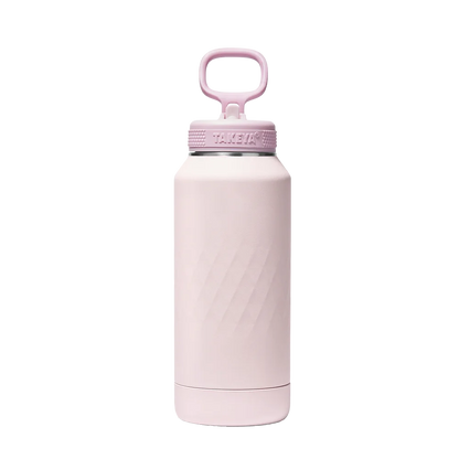 Takeya Sport Water Bottle with Straw Lid 32 oz Peony 