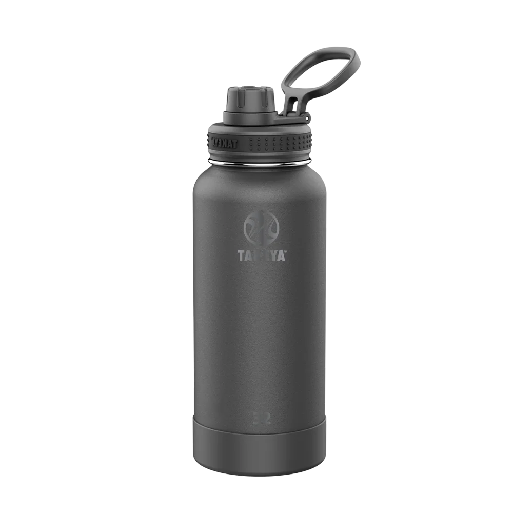 Takeya Actives Water Bottle Spout Lid 32 oz Onyx 