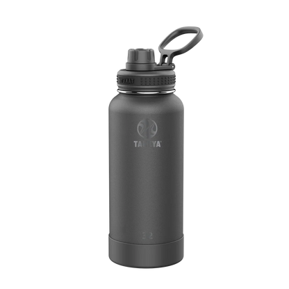 Takeya Actives Water Bottle Spout Lid 32 oz Onyx 