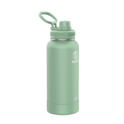 Takeya Actives Water Bottle Spout Lid 32 oz Cucumber 