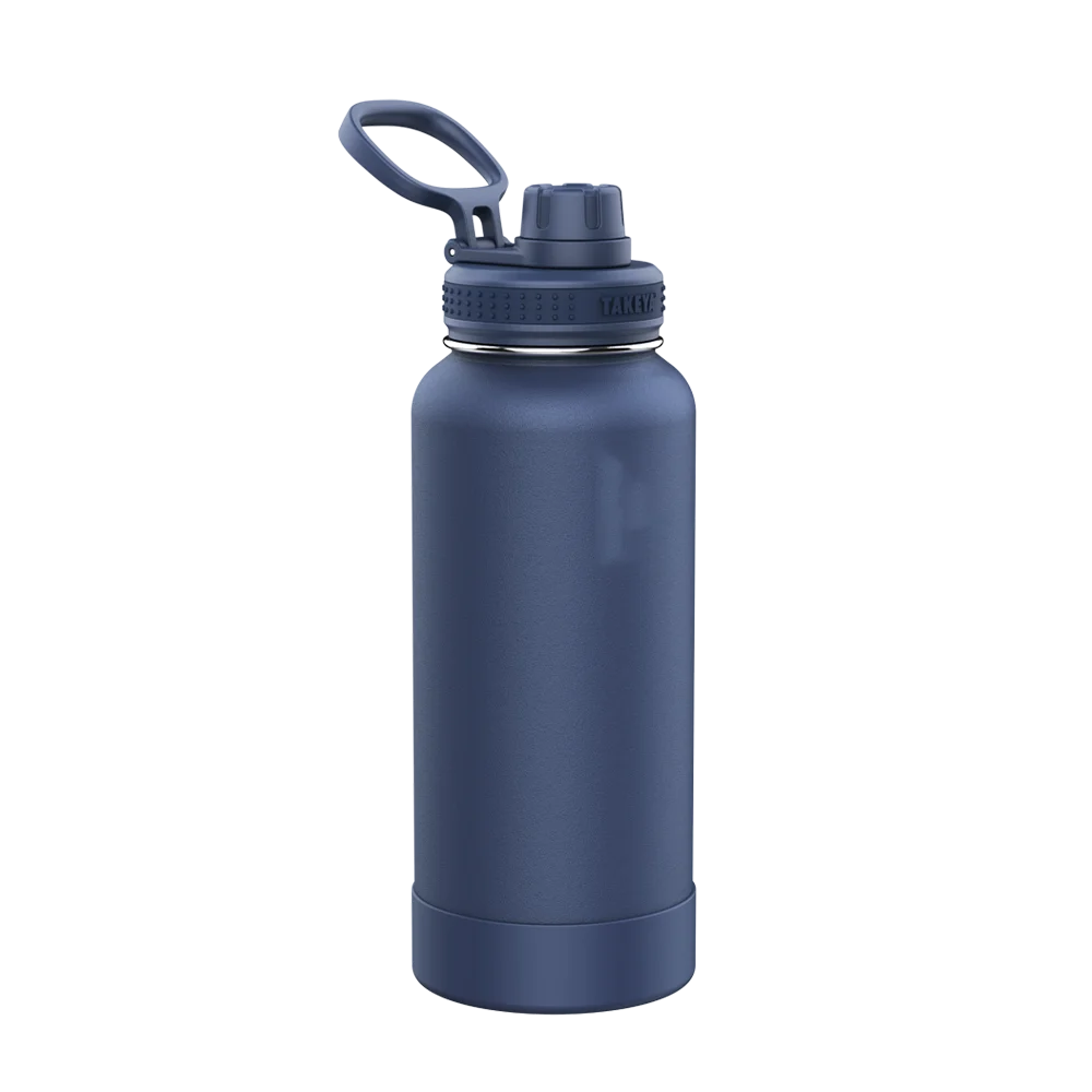 Takeya Actives Water Bottle Spout Lid 32 oz Midnight 