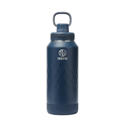 Takeya Sport Water Bottle with Spout Lid 32 oz Indigo 