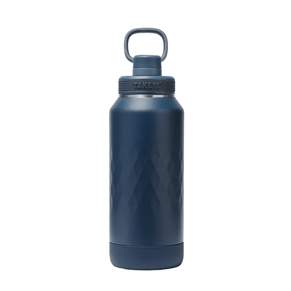 Takeya Sport Water Bottle with Spout Lid 32 oz Indigo 