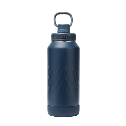 Takeya Sport Water Bottle with Spout Lid 32 oz Indigo 