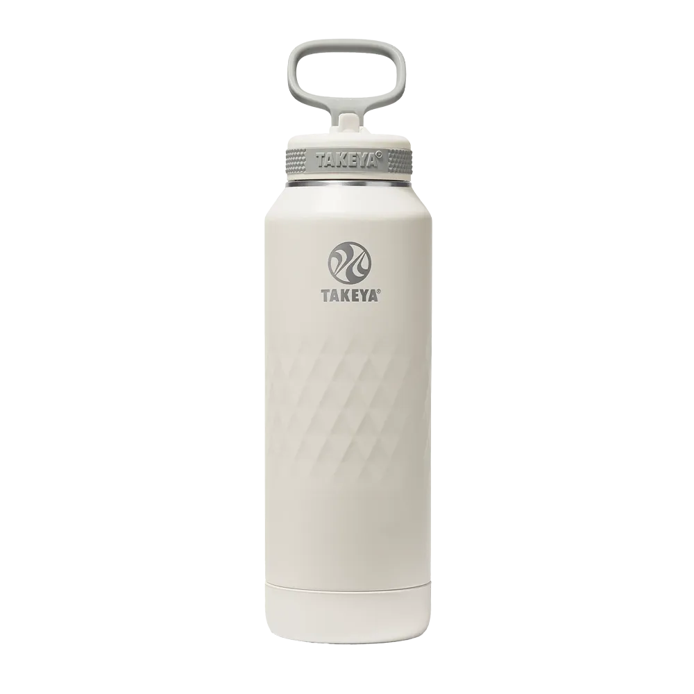 Sport Water Bottle with Straw Lid | 40 oz