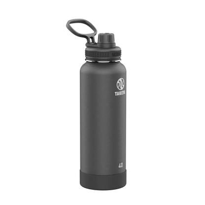 Takeya Actives Water Bottle Spout Lid 40 oz Onyx 