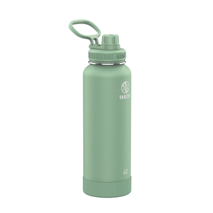 Takeya Actives Water Bottle Spout Lid 40 oz Cucumber 