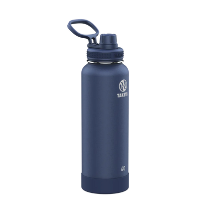 Takeya Actives Water Bottle Spout Lid 40 oz Midnight 
