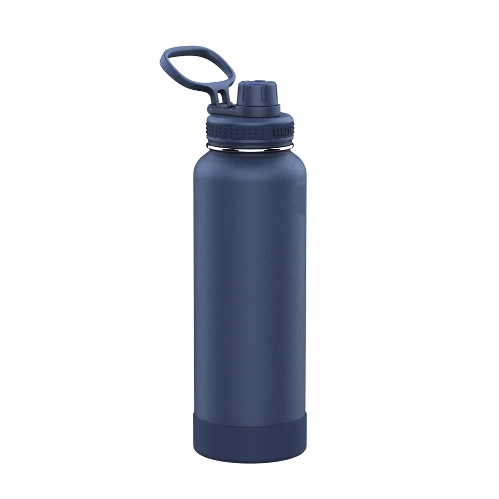 Takeya Actives Water Bottle Spout Lid 40 oz Midnight 