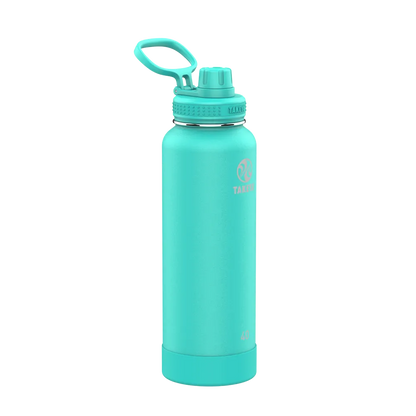 Takeya Actives Water Bottle Spout Lid 40 oz Teal 