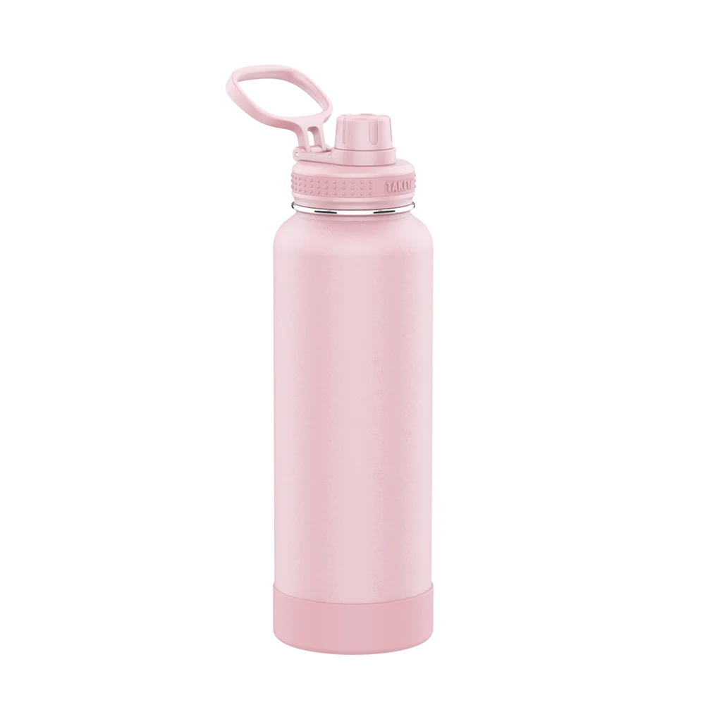 Takeya Actives Water Bottle Spout Lid 40 oz Blush 