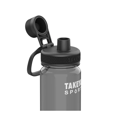 Takeya Tritan Sport Water Bottle Spout Lid 24 oz Grand Slam Black 