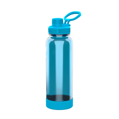 Takeya Tritan Sport Water Bottle Spout Lid 40 oz Champion Blue 