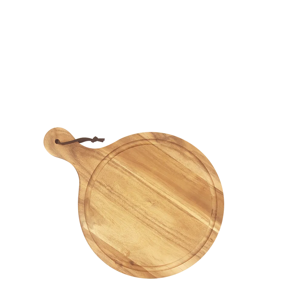 Acacia Wood Artisan Cheese Paddle 