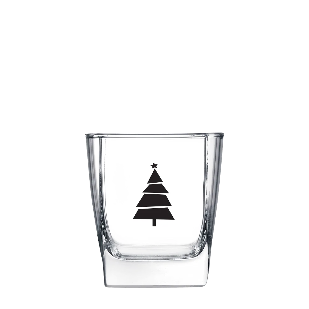 Holiday 2024 | 10.5 oz Square Rocks Glass