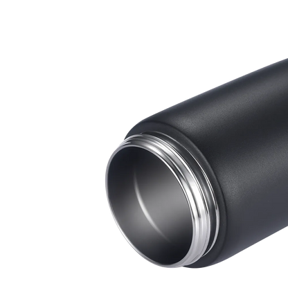 Custom Branding Water Bottle with Spout Lid 25 oz in Black 