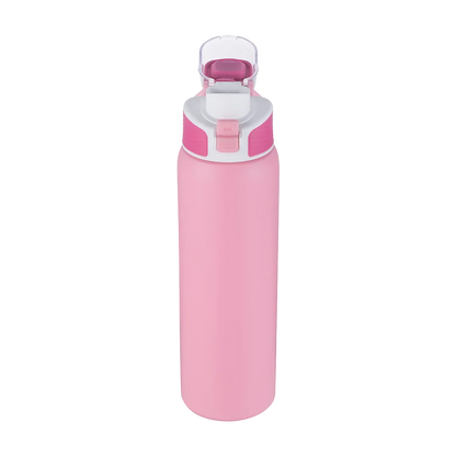 Custom Branding Water Bottle with Spout Lid 28 oz in Pink 
