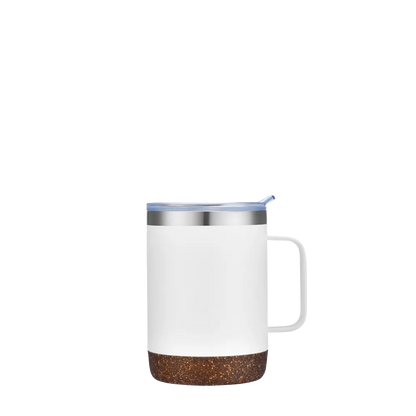 Vacuum mug with cork bottom 