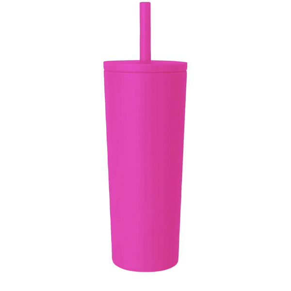 Custom Branding 24 oz Double Wall Tumbler #color_matte-pink