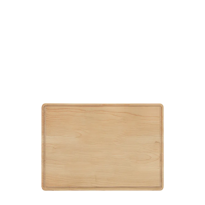 Maple Cutting Board with Drip Ring 13.75 x 9.75 
