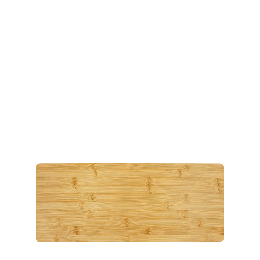 Bamboo Cutting Board with Cheese Knife Set - Laser-Engraved Personalization  Available