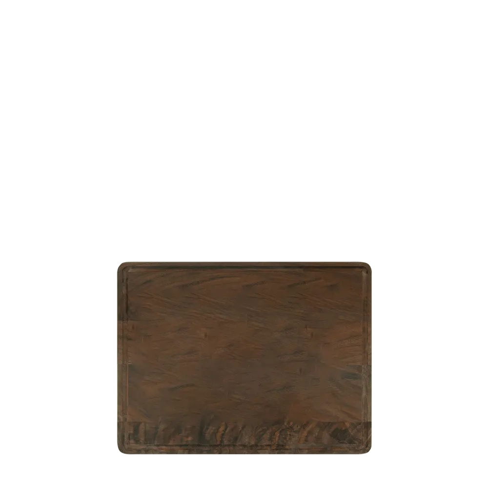 11.5 x 8.75 drip ring cutting board for customization with walnut wood 