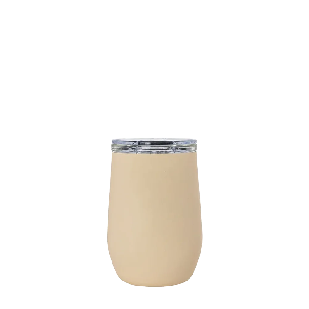 Vinglace Glass Lined Wine Tumbler 10 oz Sand 