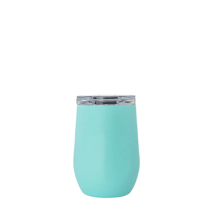 Vinglace Glass Lined Wine Tumbler 10 oz Sea Glass 
