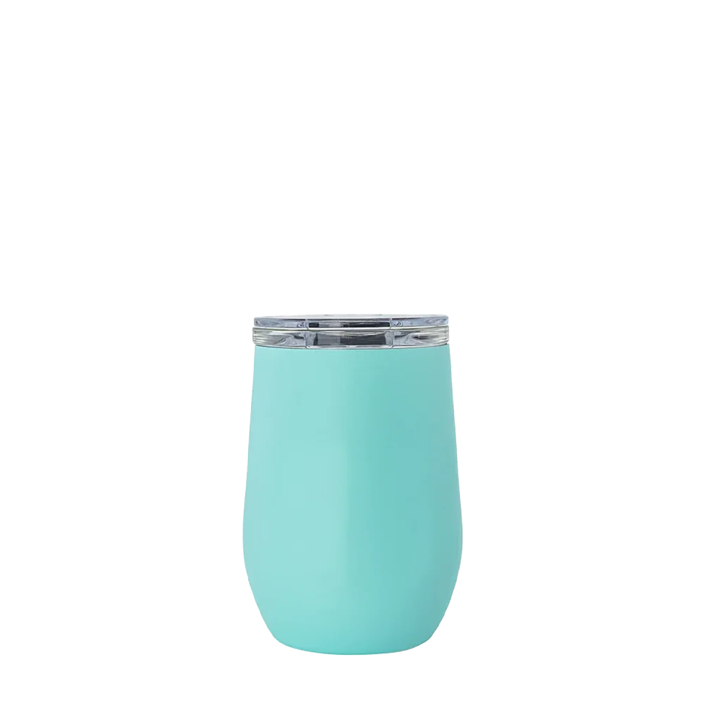 Vinglace Glass Lined Wine Tumbler 10 oz Sea Glass 