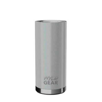 Wyld Gear Slim Can Holder 12 oz Glitter White 