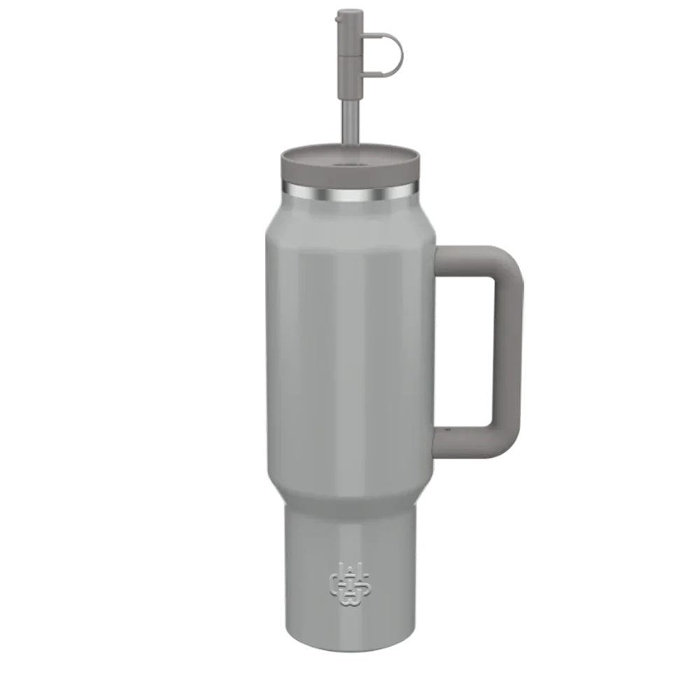 Wyld Gear Wyld Syde Travel Tumbler 40 oz Slate Grey 