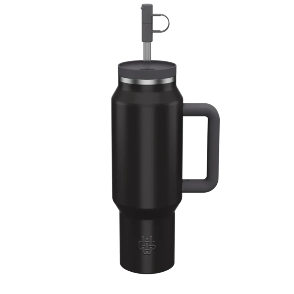 Wyld Gear Wyld Syde Travel Tumbler 40 oz Graphite 