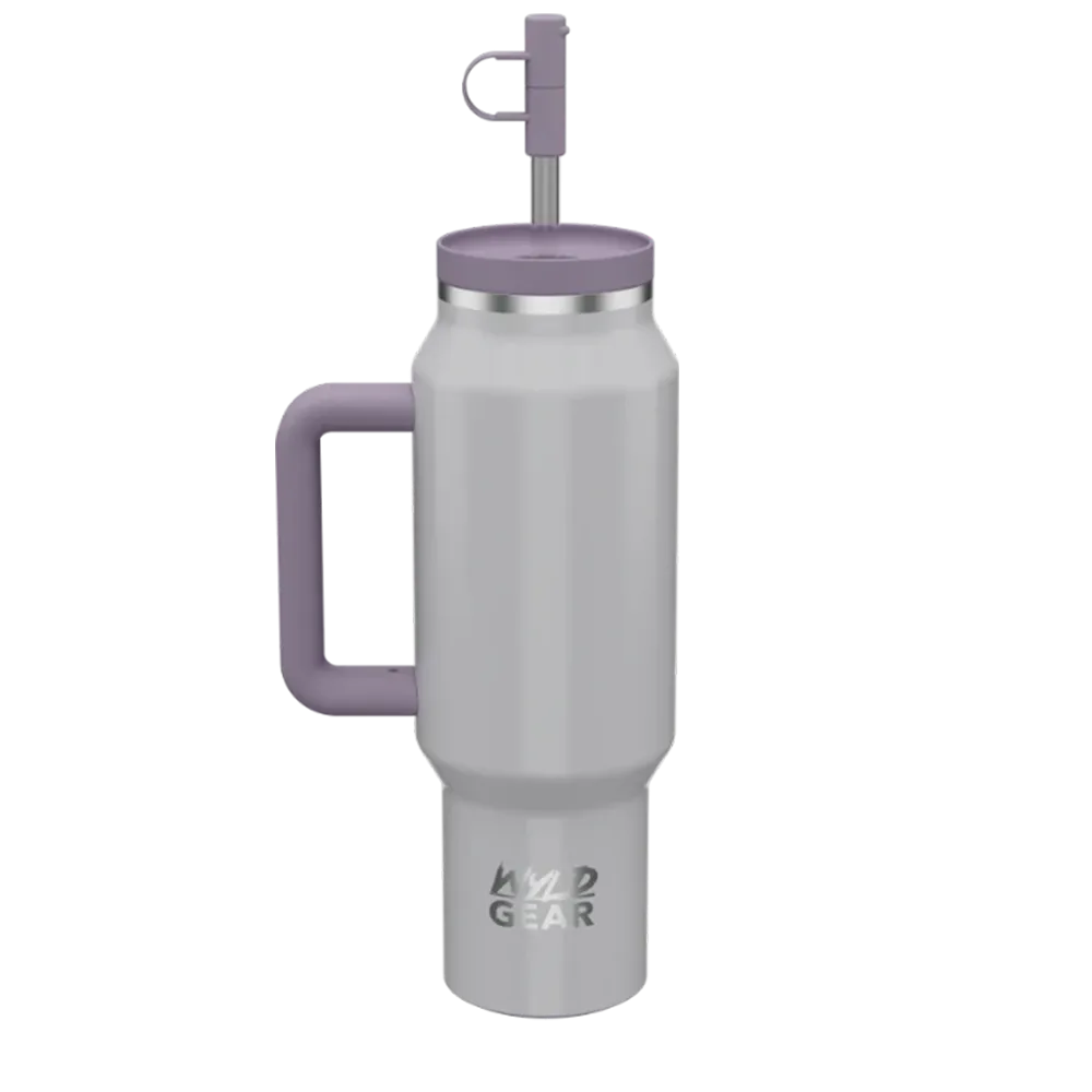 Wyld Gear Wyld Syde Travel Tumbler 40 oz Lilac 