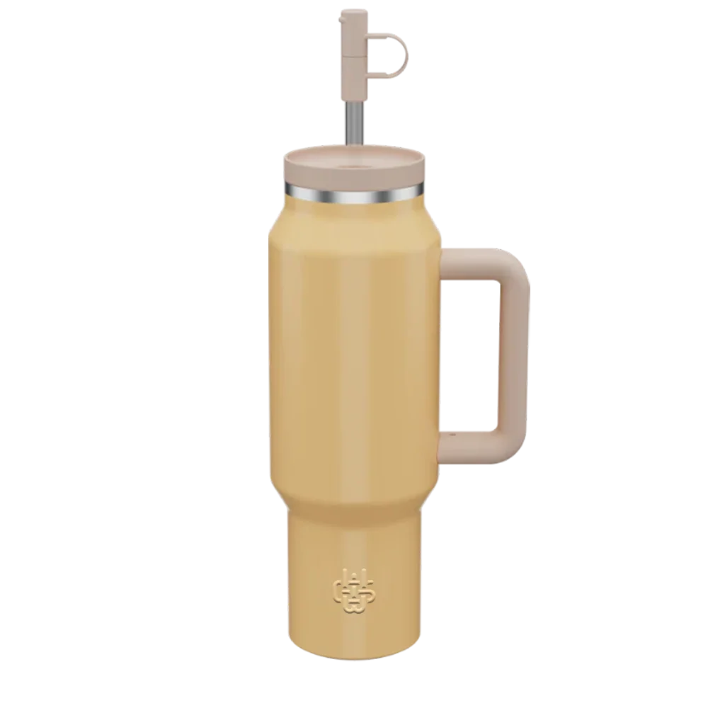 Wyld Gear Wyld Syde Travel Tumbler 40 oz Honey 