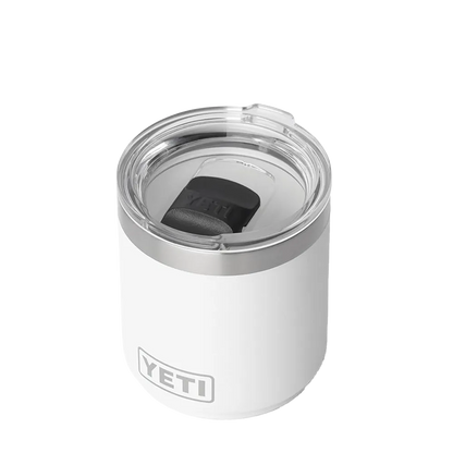 YETI Rambler® Stackable Lowball with DuraSip™ Ceramic Lining 10 oz White 