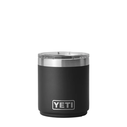 Yeti 10 oz Rambler® Stackable Lowball with DuraSip™ Ceramic Lining 
