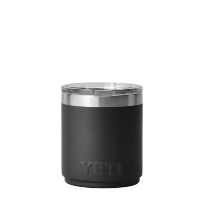 Yeti 10 oz Rambler® Stackable Lowball with DuraSip™ Ceramic Lining 
