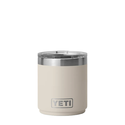 Yeti 10 oz Rambler® Stackable Lowball with DuraSip™ Ceramic Lining 
