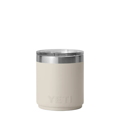 Yeti 10 oz Rambler® Stackable Lowball with DuraSip™ Ceramic Lining 
